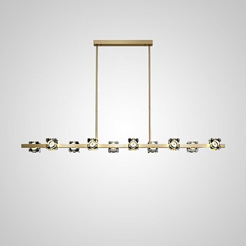 Потолочный светильник MICHAL LONG L10 Brass by ImperiumLoft