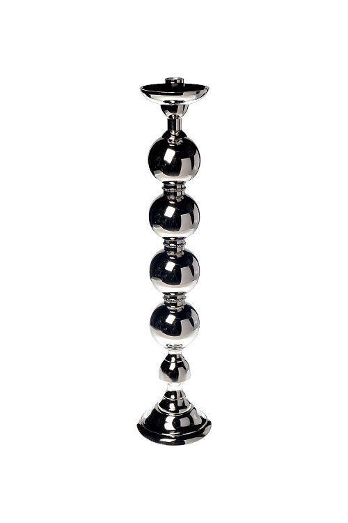 Подсвечник металлический хром Garda Decor 95IM-5209L