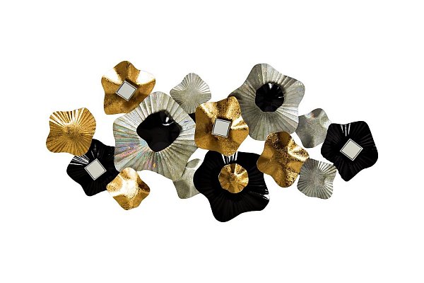 Декор настенный "Цветы" Garda Decor 37SM-0678