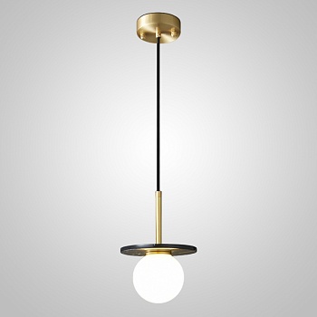 Подвесной светильник NESO ONE D18 Black by ImperiumLoft