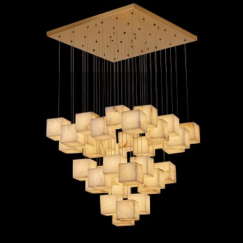 Люстра подвесная Fluorite FL1109-25P