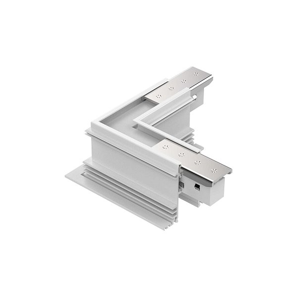 Крепление угловое горизонтальное Ideal Lux EGO KIT RECESSED L ELECTR CONN HORIZ DALI WH 286204