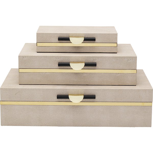 Ящики Classy Flat (набор из 3-х шт.) KARE 57170