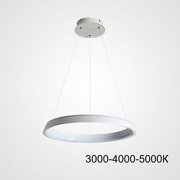 Подвесная люстра CHANETT D40 White Трехцветный свет by ImperiumLoft