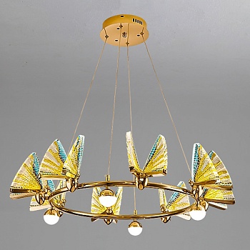 Подвесная люстра AMELIS LUX D83 Multicolor 4000К by ImperiumLoft