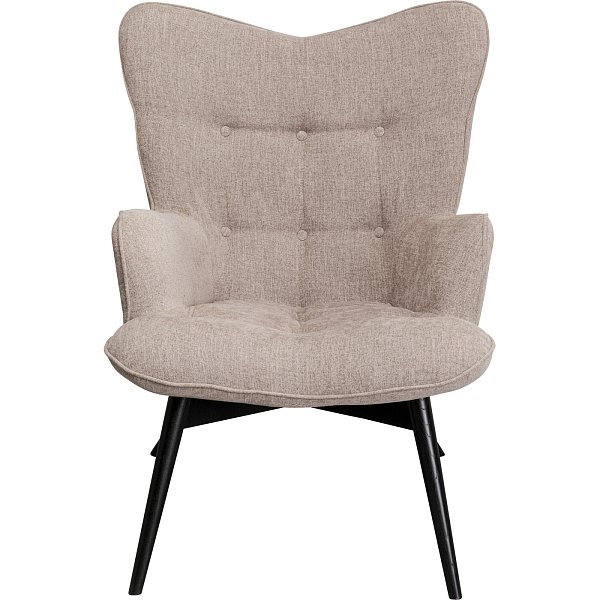 Кресло Black Vicky Light Brown KARE 70421
