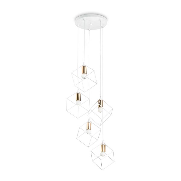 Потолочный светильник Ideal Lux ICE SP5 BIANCO 237671