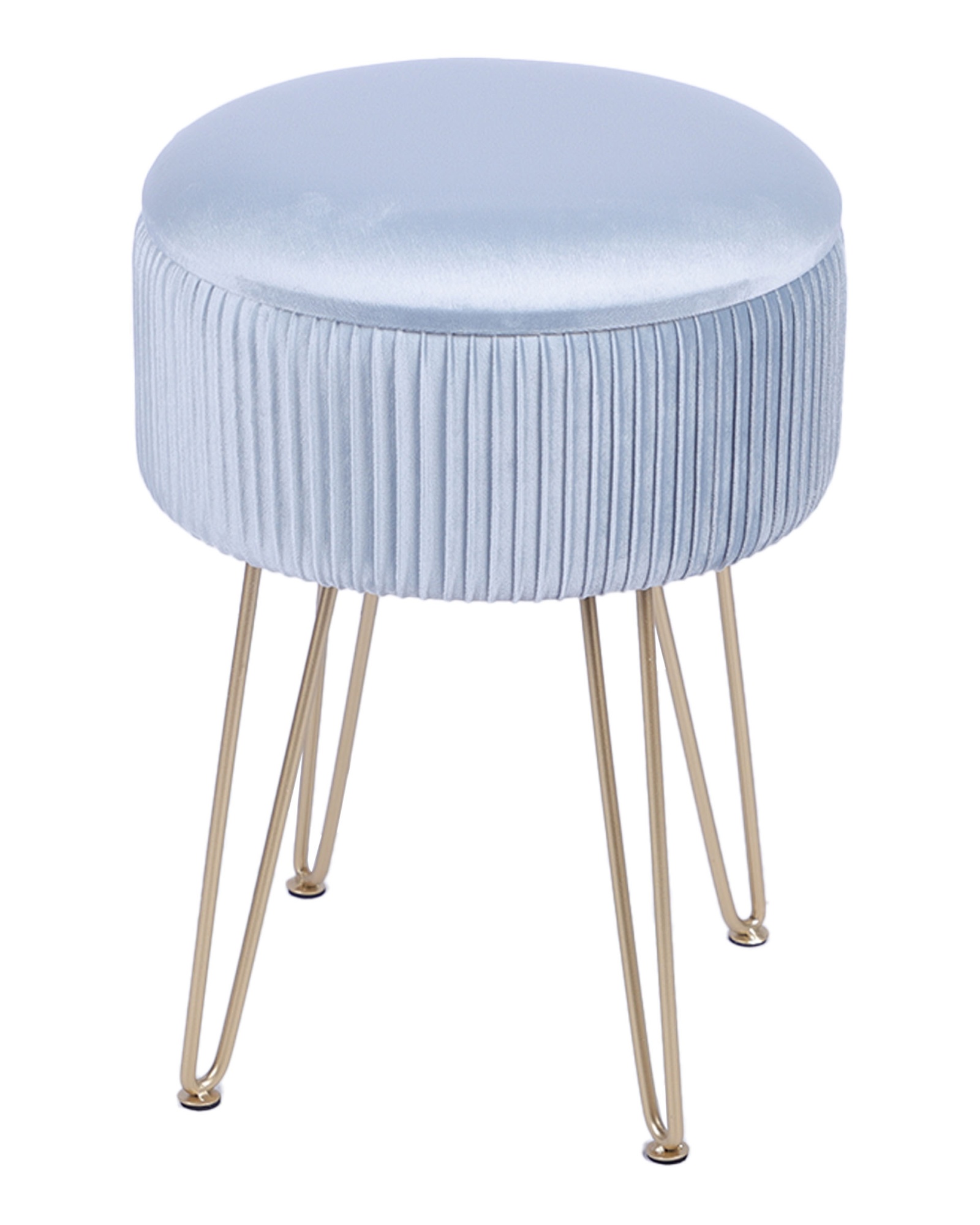 Пуф Астор светло-голубой Stool Group