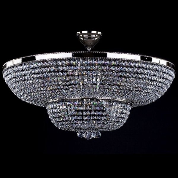 Люстра  Artglass GERTA DIA 800 NICKEL ANTIQUE SP