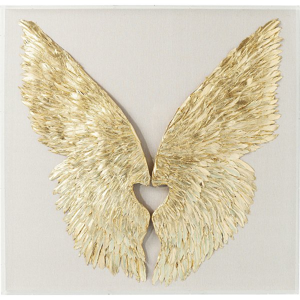 Украшение настенное Wings 60923 KARE