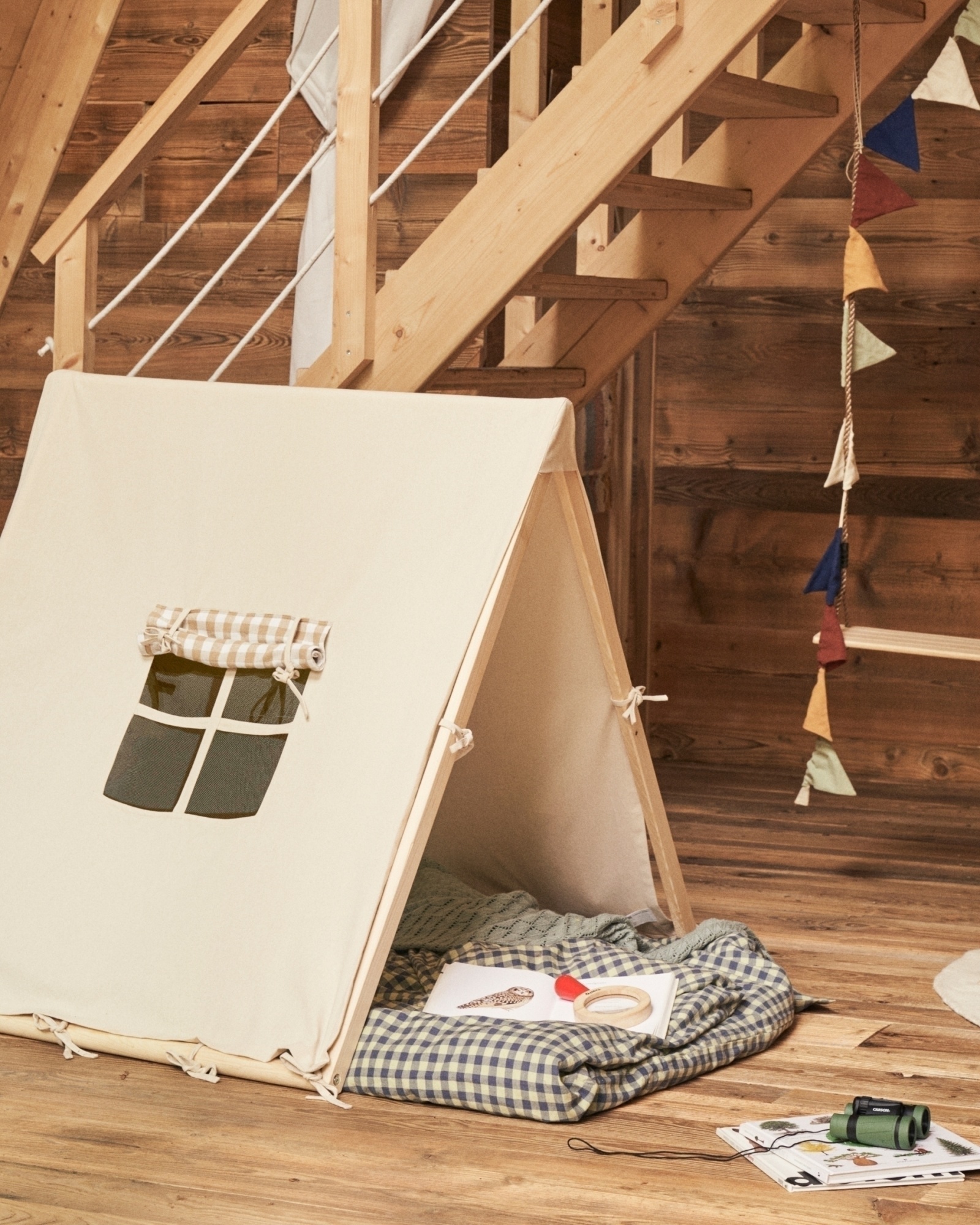 Yanil Палатка из 100% белого хлопка, 100 x 90 см La Forma (ex Julia Grup)