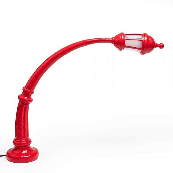 Настольная лампа Seletti Street Lamp Red 13894