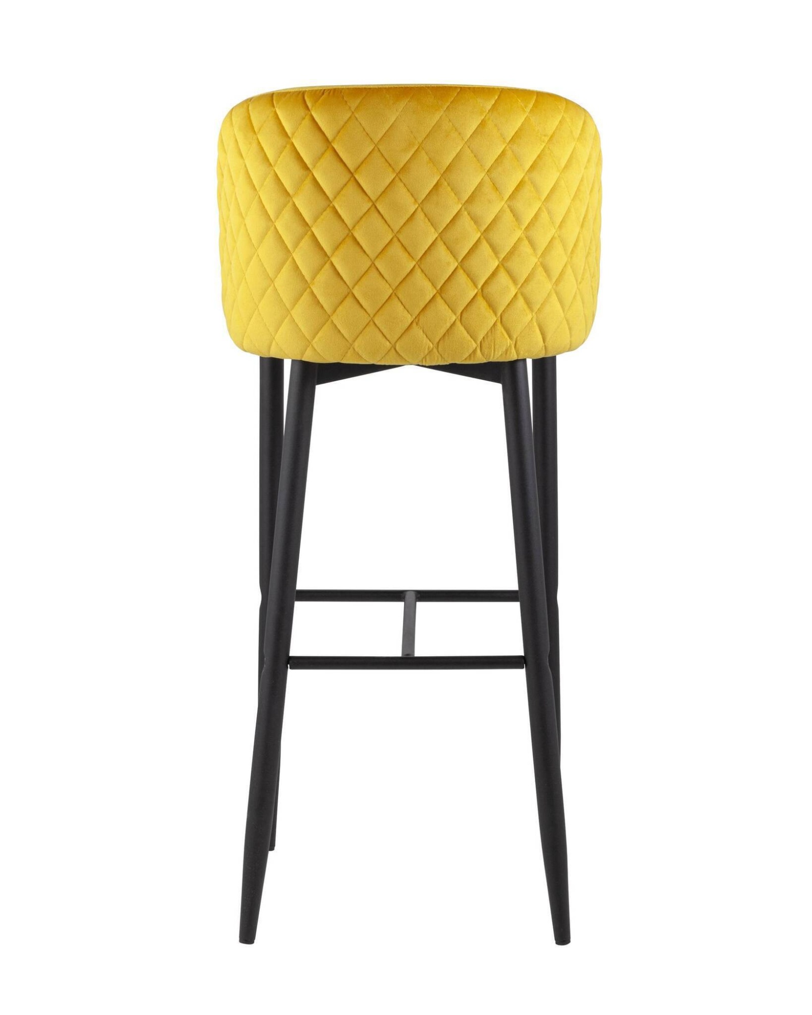 Стул барный Оскар велюр оранжевый Stool Group