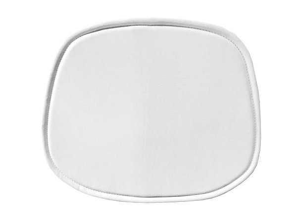 Подушка для стульев серии "Eames" из эко кожи, белая Bradex Home FR 0235