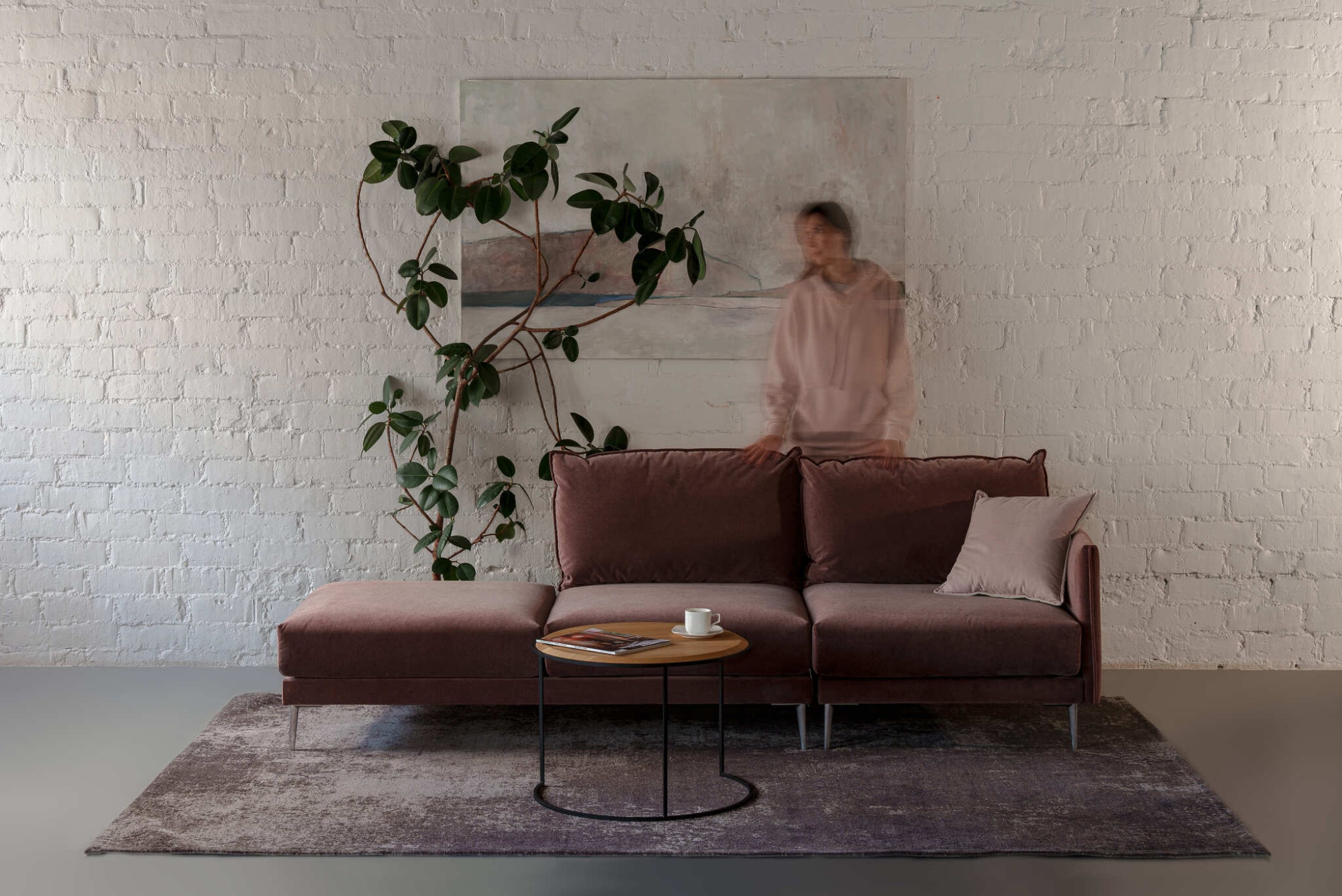 Ковер Carpet Decor Concreto Taupe C1127