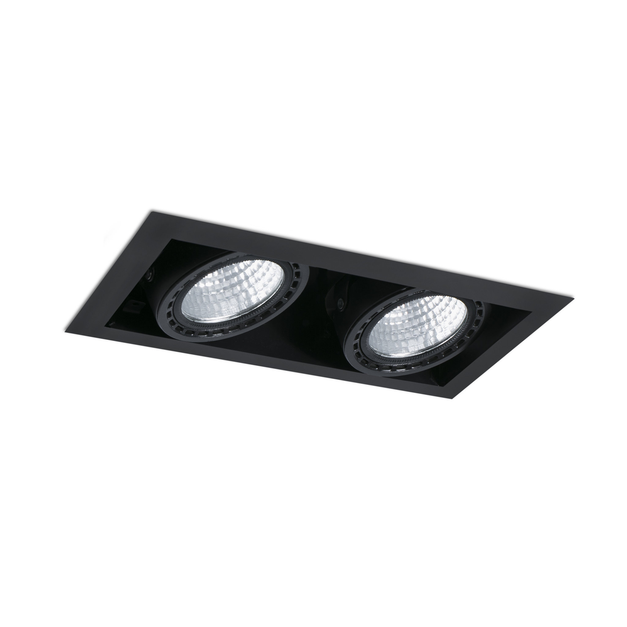 Черный встраиваемый светильник Mini Colin-2 LED CRI95 34/48Вт 4000K 56° 4220/5750 лм Faro
