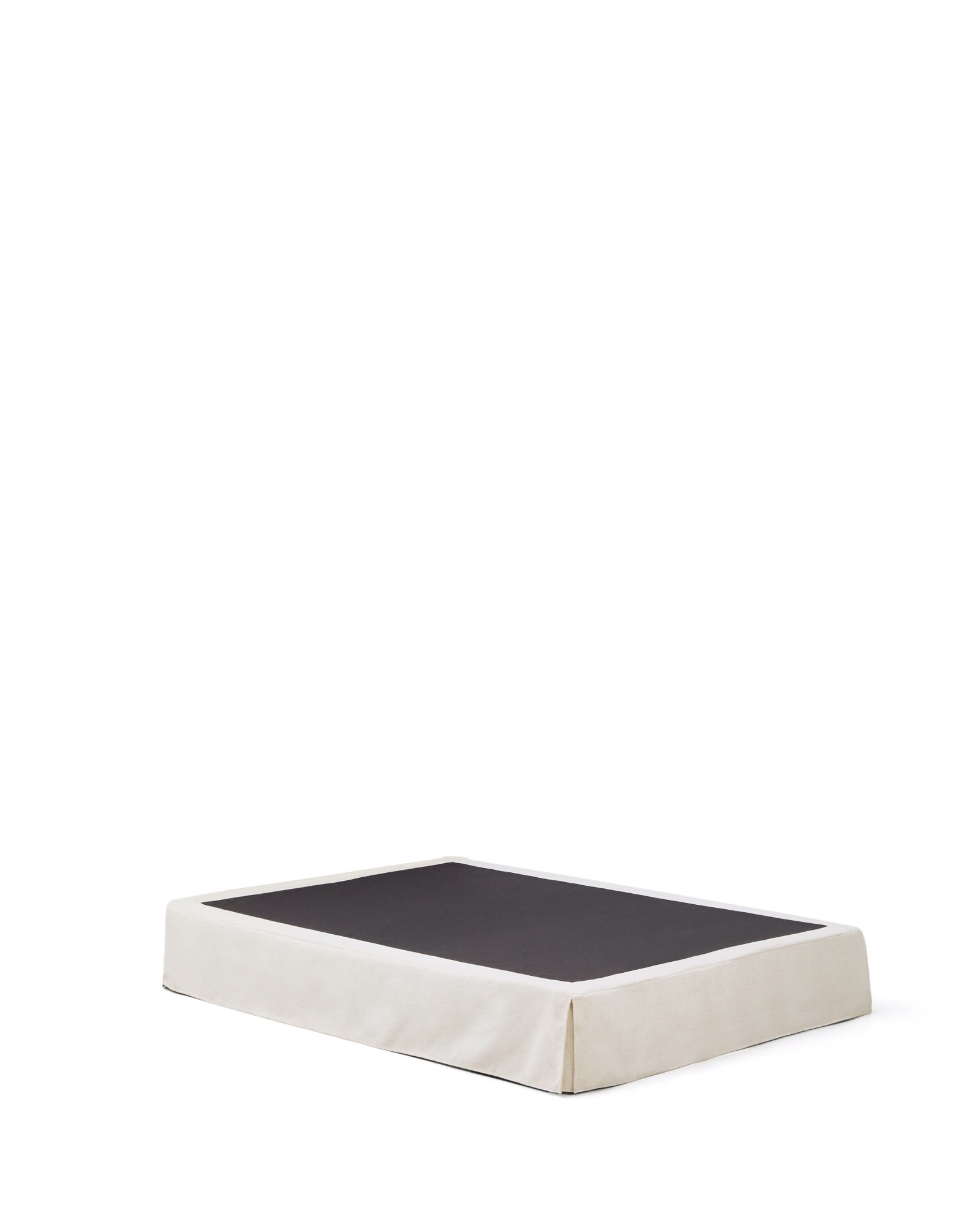 Основание кровати Jaira со съемным чехлом из белого шенилла для матраса 150 х 190 см La Forma 447739