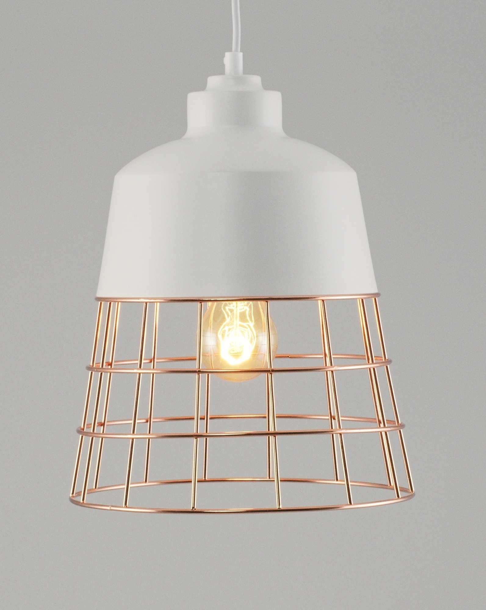 Подвесной светильник Moderli GD-C213-A белый Lora 1*E27*60W