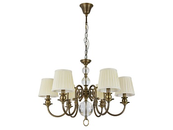 Подвесная люстра Newport 3106/C black brass