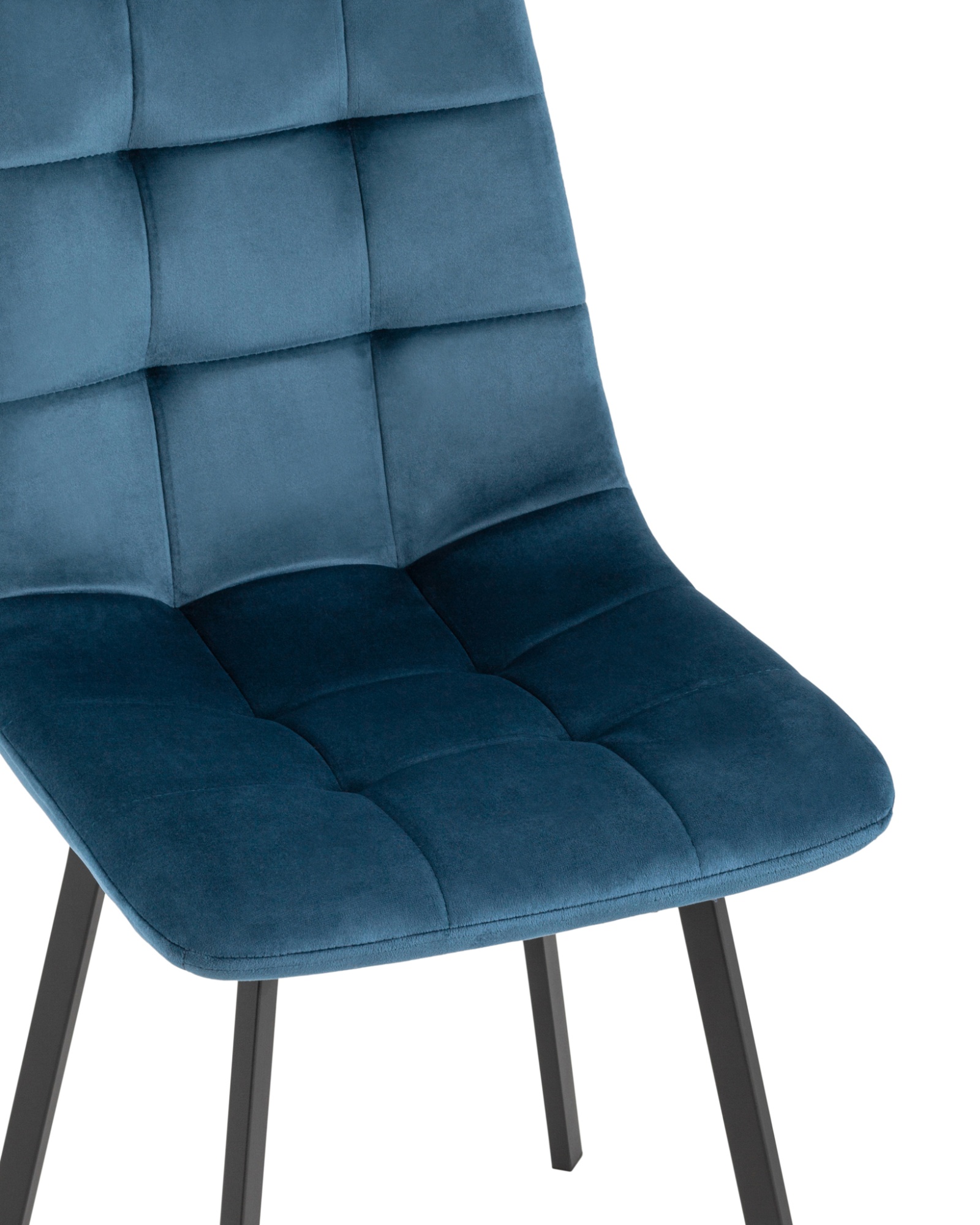 Стул Chilly велюр сине-зеленый Stool Group