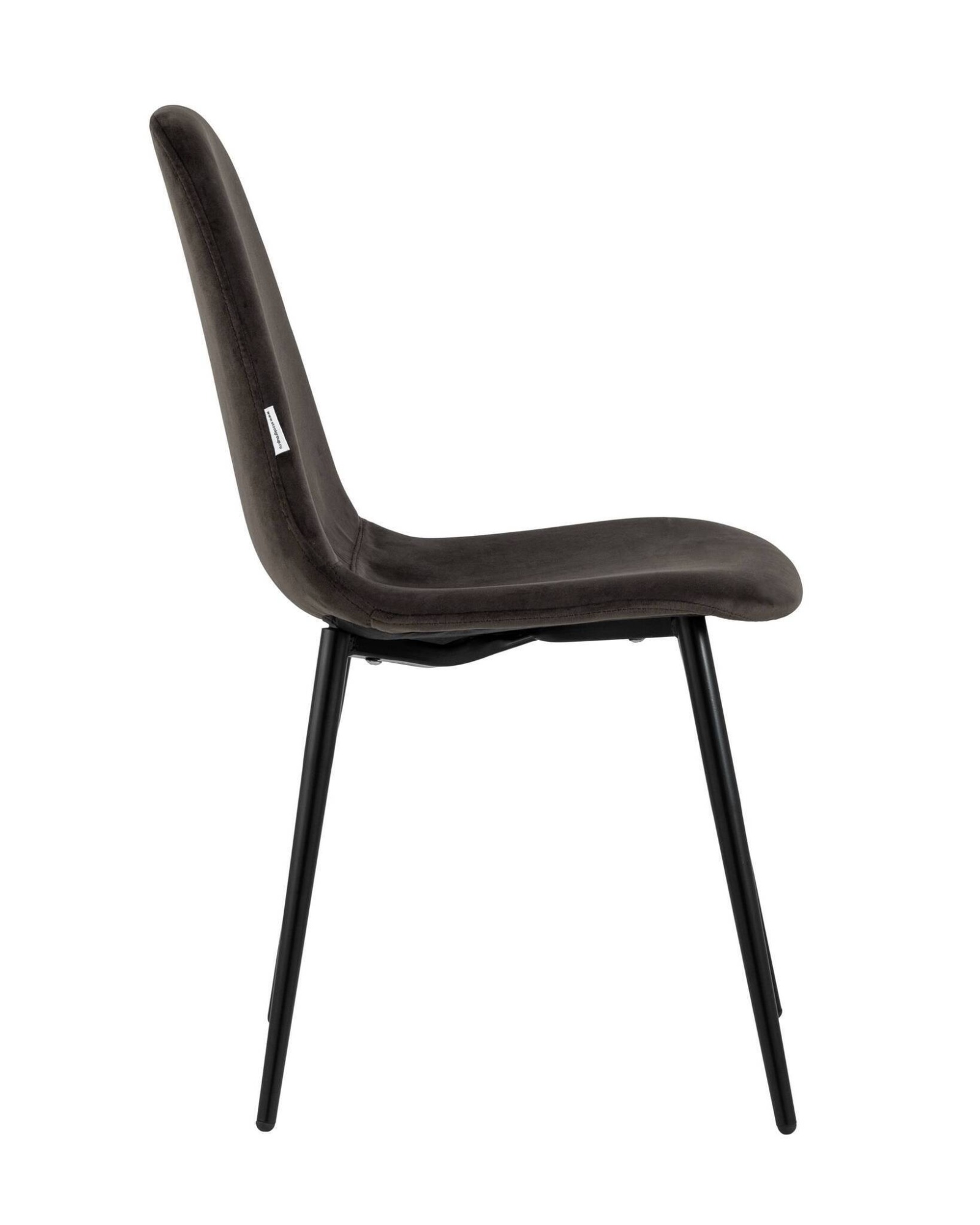 Стул Норман велюр темно-коричневый Stool Group