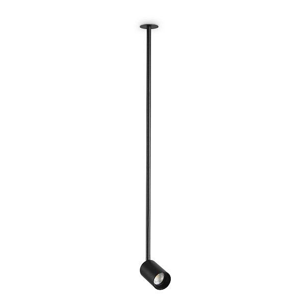 потолочный встраиваемый светильник Ideal Lux GALILEO FI H76 BK 296371