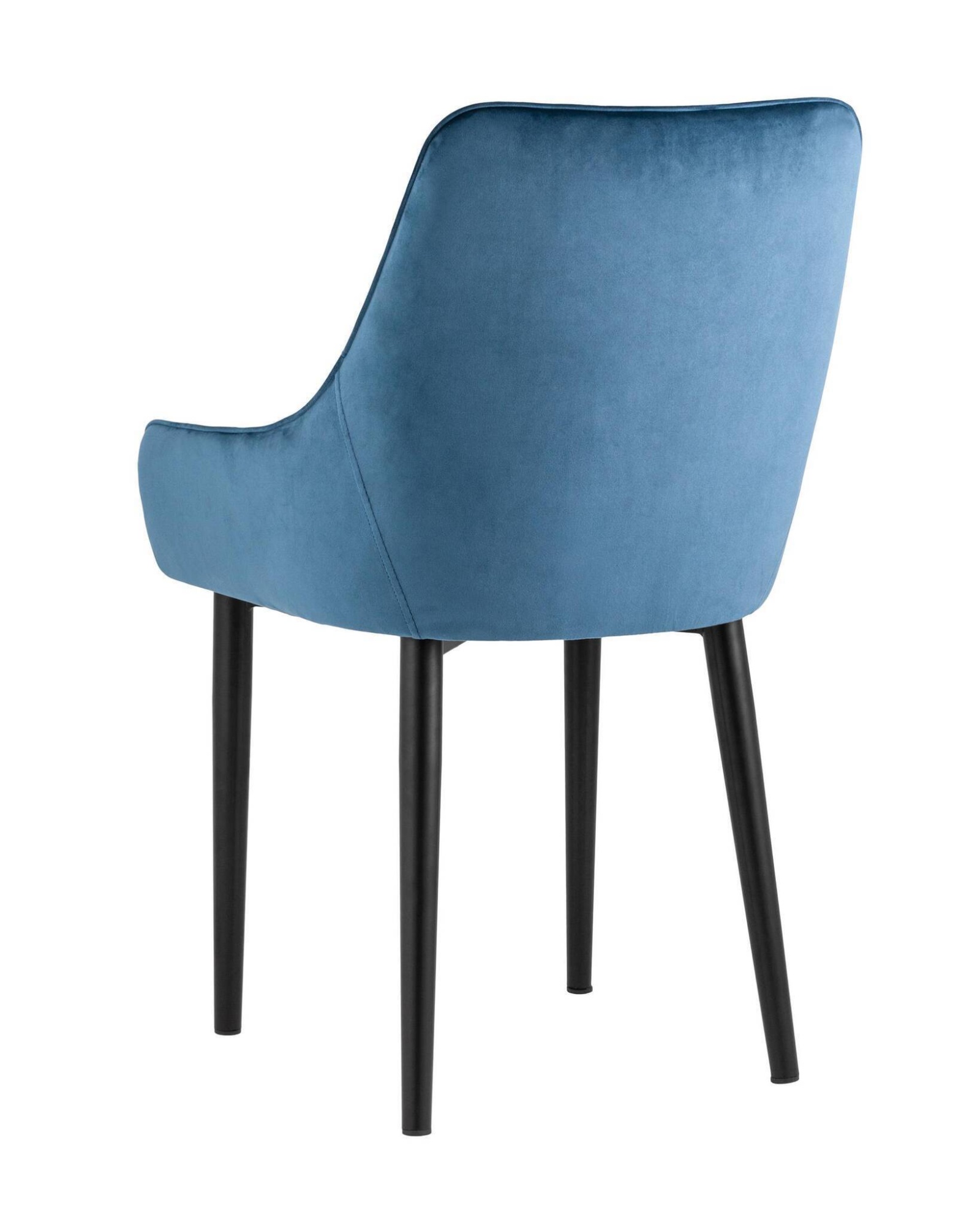 Стул Джоан велюр пыльно-синий Stool Group