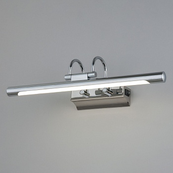 Светильник для картин Elektrostandard Flint Neo SW LED хром (MRL LED 1022) с выключателе