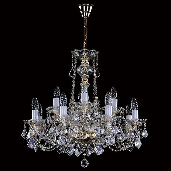 Люстра Artglass COURTNEY XII. VA-PE CE