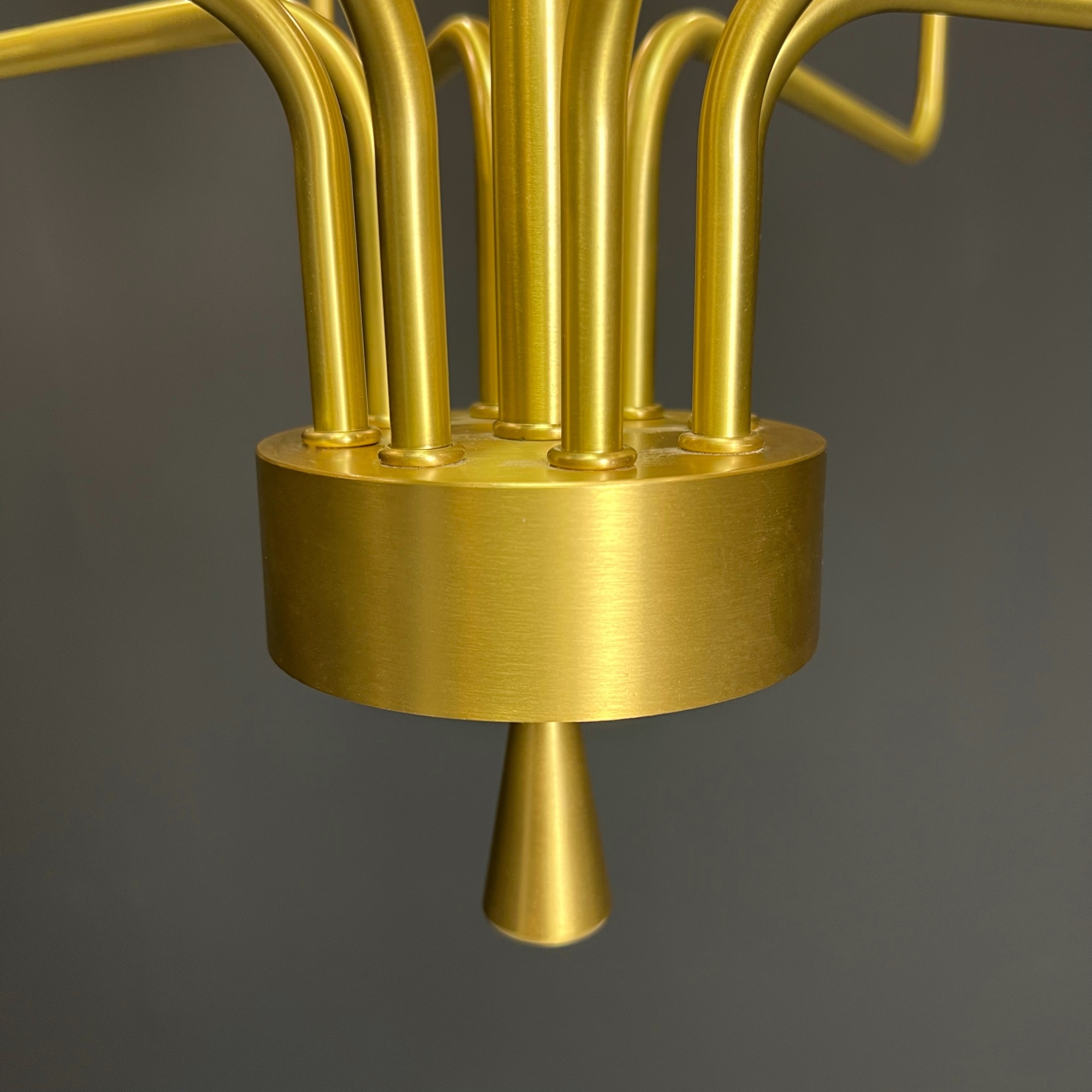 Подвесная дизайнерская люстра Viola 8 Синий by ImperiumLoft