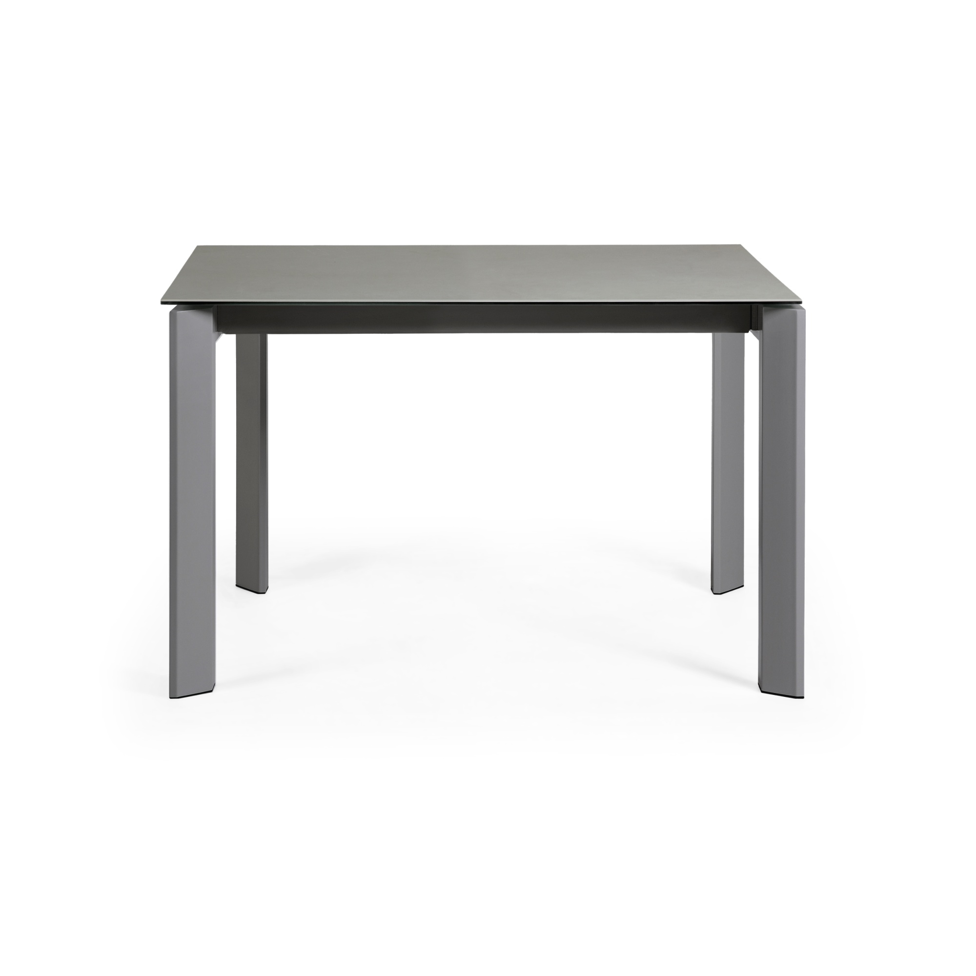 Стол Atta 120 (180) x80 антрацит, керамика La Forma (ex Julia Grup)