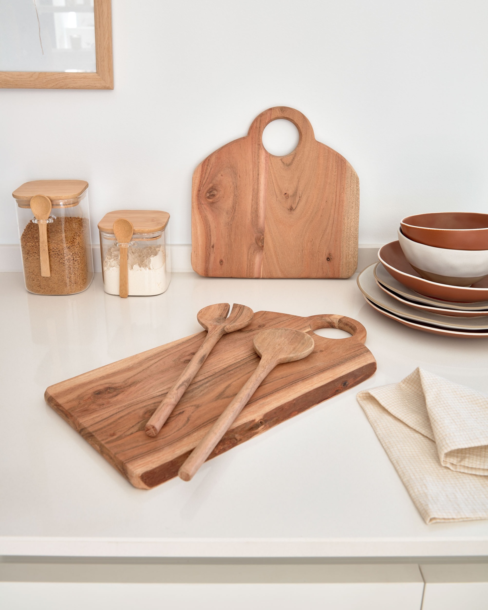 Syriana Прямоугольная сервировочная доска из массива акации La Forma (ex Julia Grup)