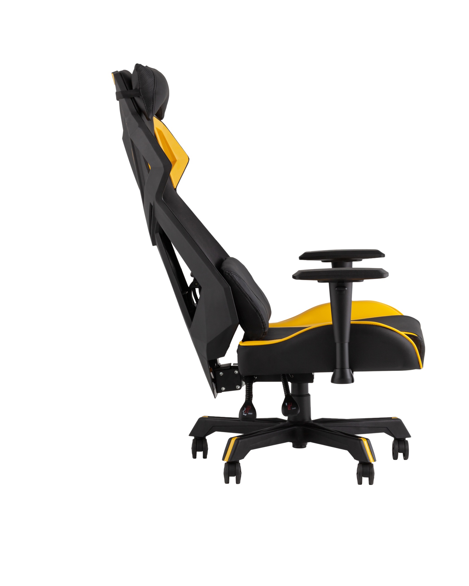 Кресло спортивное TopChairs Рэтчэт желтый Stool Group