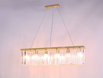 Подвесная люстра Newport 10116/S gold new