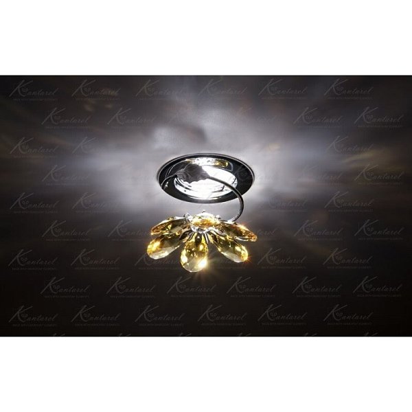 Встраиваемый светильник Kantarel BLOSSOM CD 015.3.2/10 lt topaz