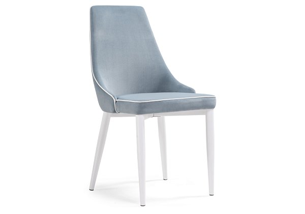 Стул Woodville Kora 1 light blue / white 15273
