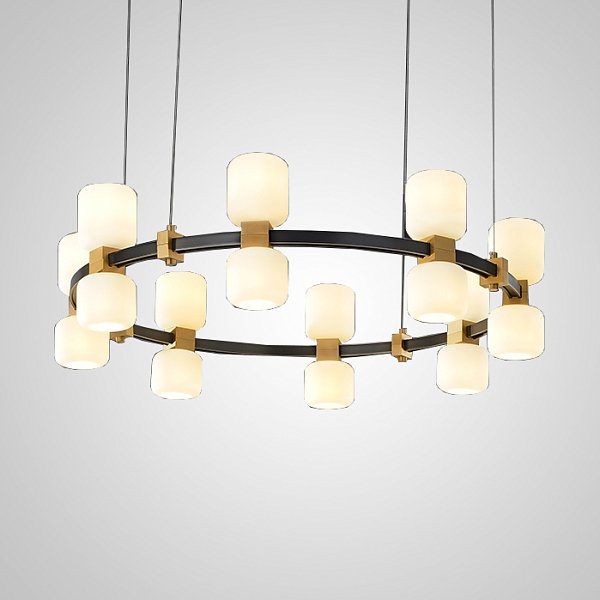 Подвесная люстра WENDEL L16 White by ImperiumLoft