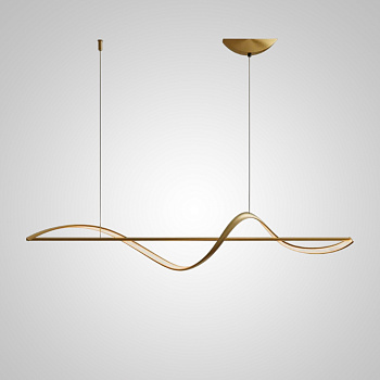 Подвесной светильник ADONIS L120 Brass by ImperiumLoft