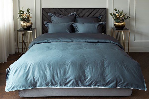 Пододеяльник сатиновый "Видение" 230х210см зеленый Garda Decor 107TD-D0033G-POD ZEL