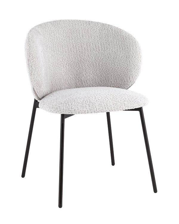 Стул Блейз букле светло-серый Stool Group