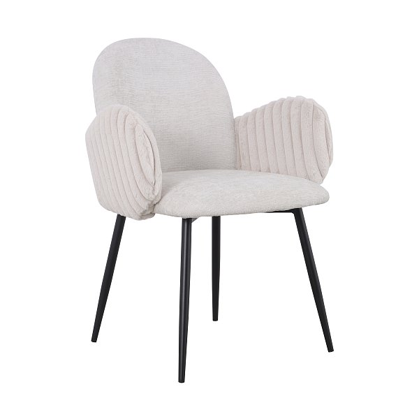 Стул обеденный Wave Stripes букле светло-серый Stool Group