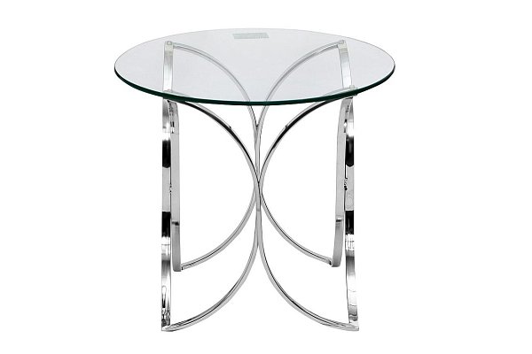Столик стеклянный круглый Garda Decor GY-ET7747