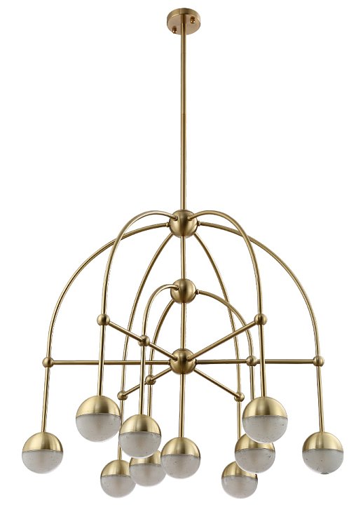 Люстра Crystal Lux TRUENA SP-PL6+3+1 BRONZE
