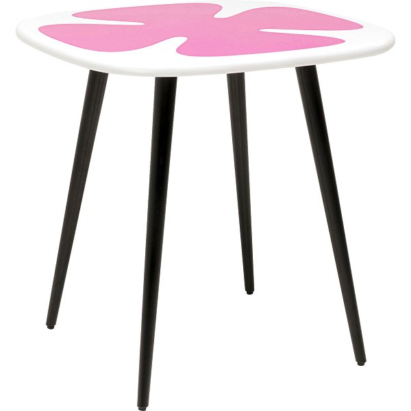 Стол приставной KARE x Karim Rashid Petal Pink 60x60cm KARE 70846