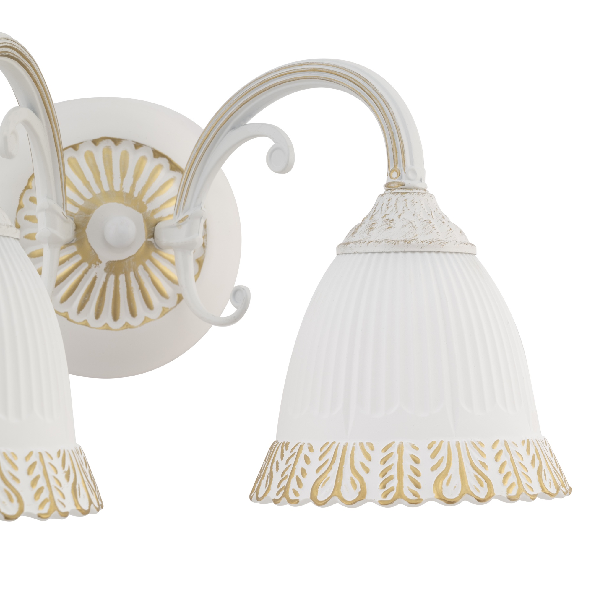 Бра с плафонами 347410/2W WT+G Arte Milano