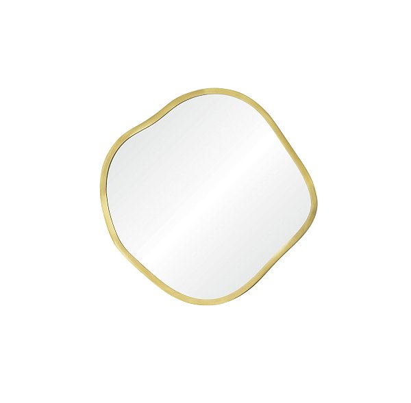 Organic S Gold Зеркало в тонкой раме Smal Art-Zerkalo SM126GL