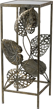 Столик интерьерный с зеркальной столешницей Glasar 57-038