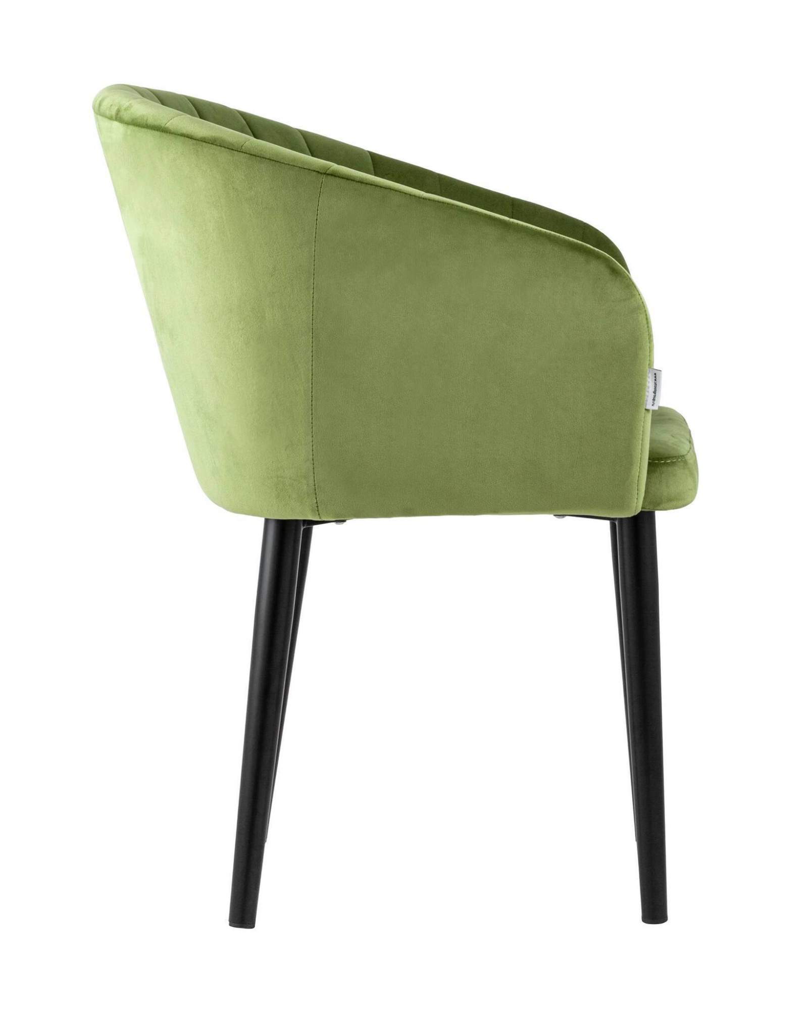 Стул с подлокотниками Нейтон велюр травяной Stool Group