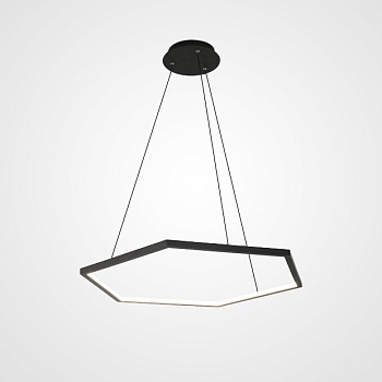 Подвесная люстра OCTANT D80 Black by ImperiumLoft