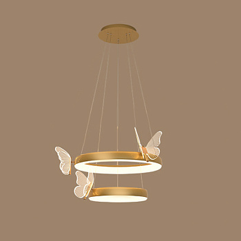 Подвесная люстра BABETTA D B D40 D60 Brass by ImperiumLoft